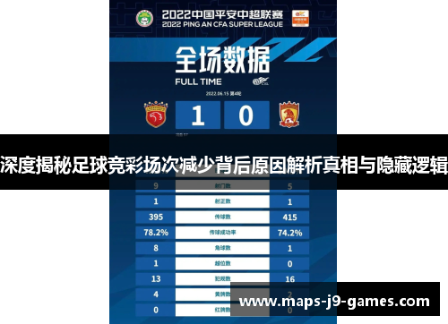 深度揭秘足球竞彩场次减少背后原因解析真相与隐藏逻辑